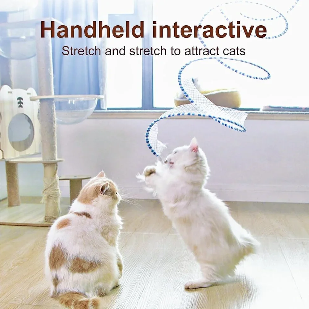 Cat Tunnel Spring Toy - Picture 3 of 8